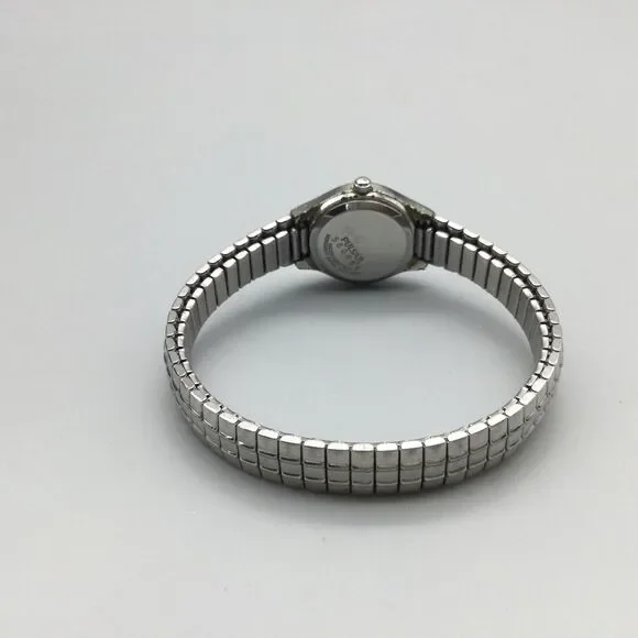Vintage Pulsar Watch Women 21mm Silver Tone 1N01-X127 Stretch Band New Battery - Picture 11 of 14
